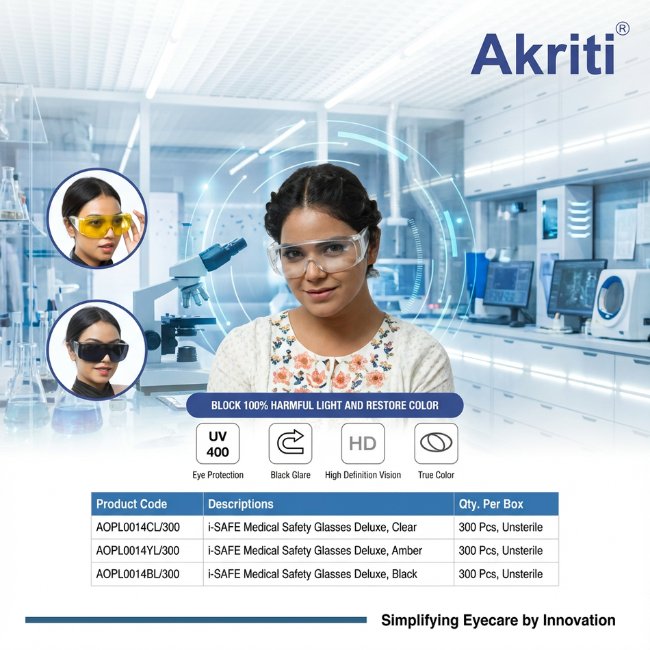 I-SAFE  Post Operative Glasses  Pk/20