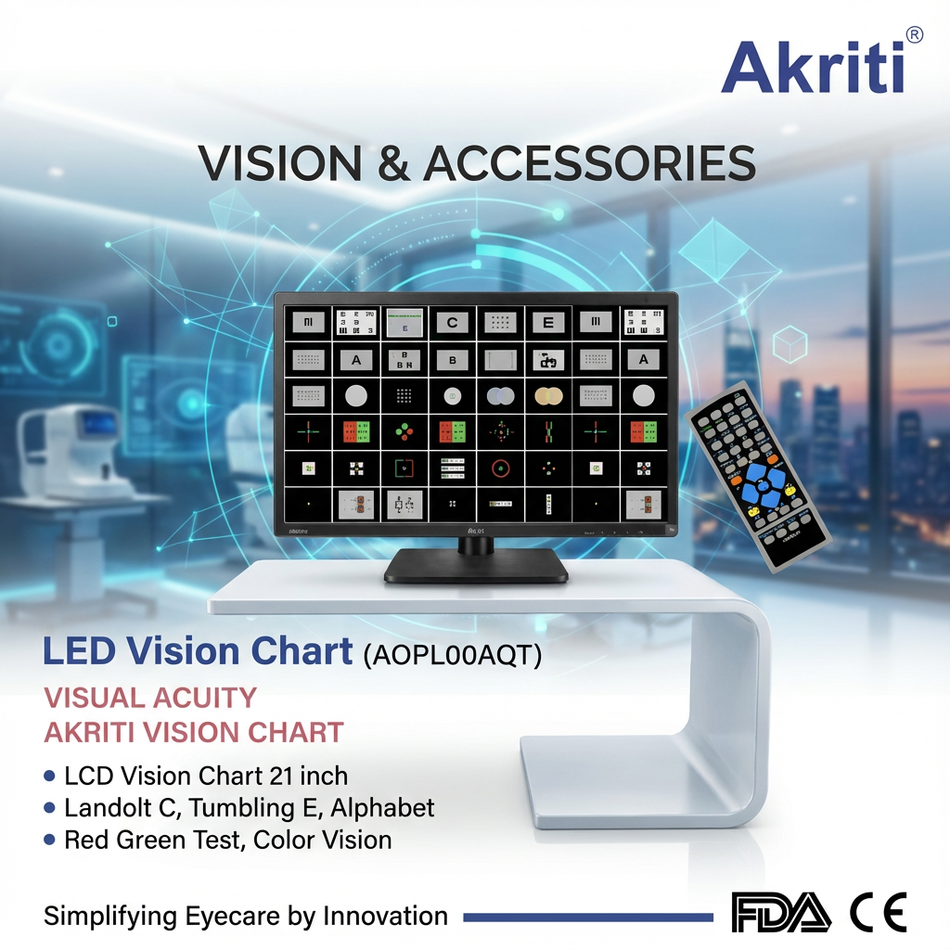 LCD Acuity Chart 21 inch