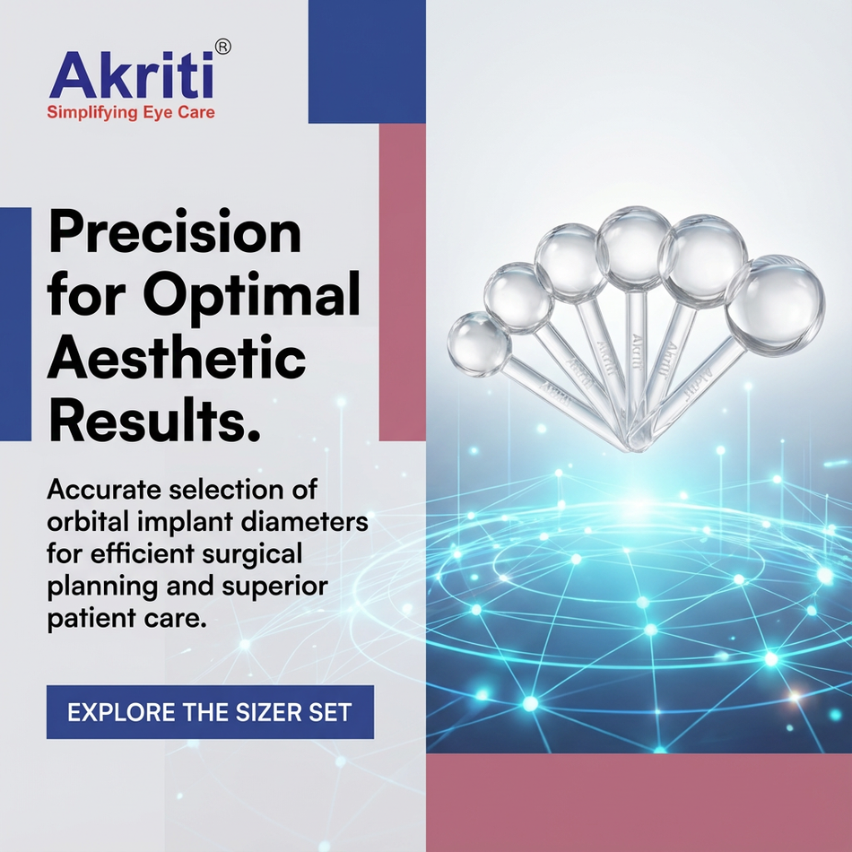 Orbital Implant Sizer Set